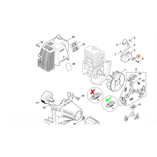 STIHL  Połączenie wtykowe 4137 405 1600